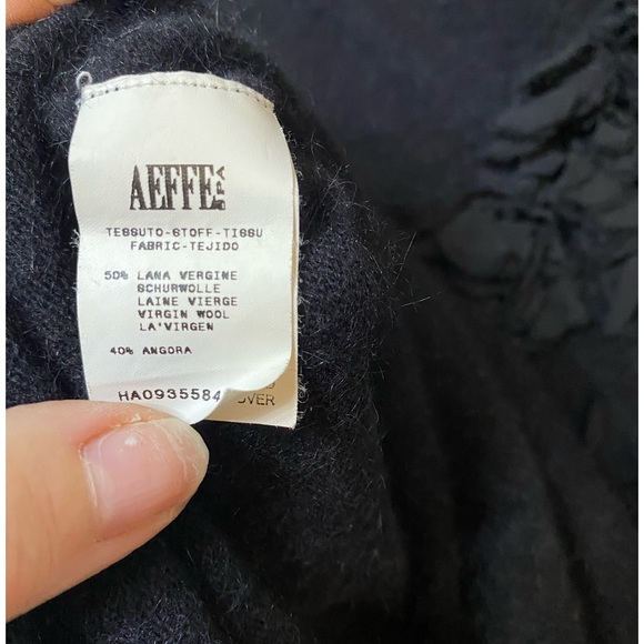 Moschino cheap and chic angora virgin wool sweater size S - Picture 6 of 11